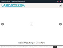 Tablet Screenshot of labosystem.com